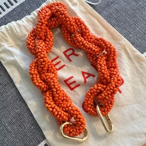 Clare V. Poppy Seed Bead Link Shorty Strap